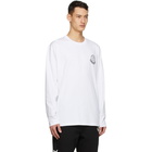 Moncler Genius 2 Moncler 1952 White Logo Long Sleeve T-Shirt