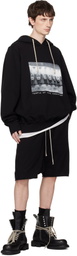 Rick Owens DRKSHDW Black Temple Oversized Hoodie