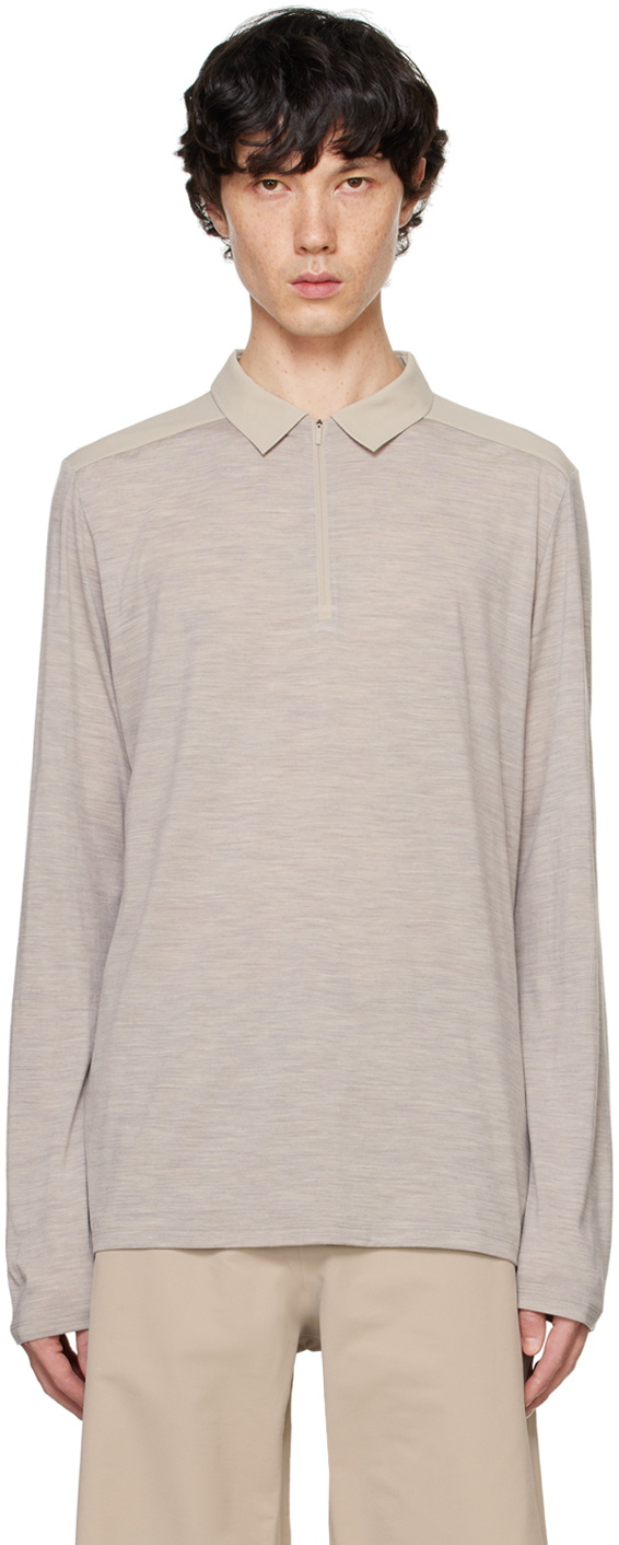 Arcteryx Veilance Frame Polo Longsleeve - Main Image