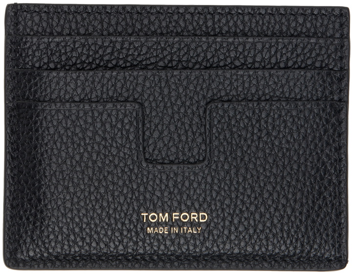 Photo: TOM FORD Black T Line Card Holder