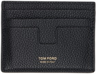 TOM FORD Black T Line Card Holder