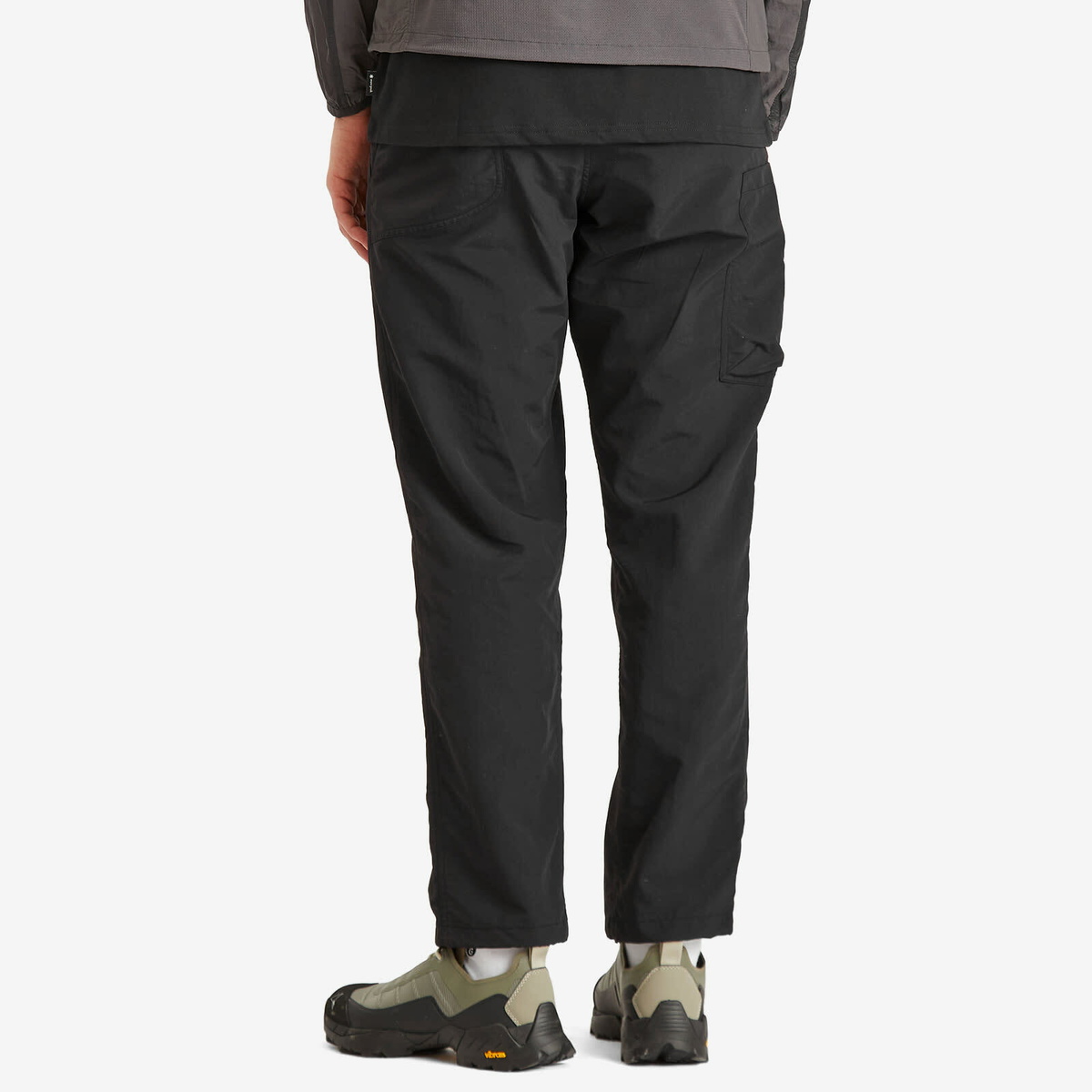 CAYL Men's Multi Pocket Wide Trousers in Black