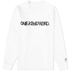 Sacai x Eric Haze Long Sleeve One Kind Word T-Shirt in White