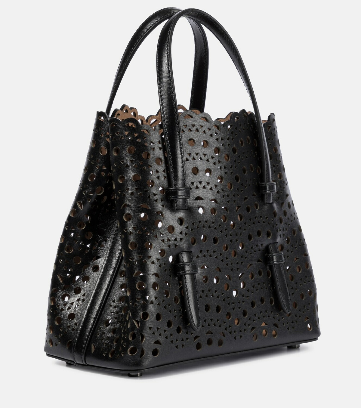 Alaïa Le Mina 20 Vienne Wave leather tote bag ALAÏA