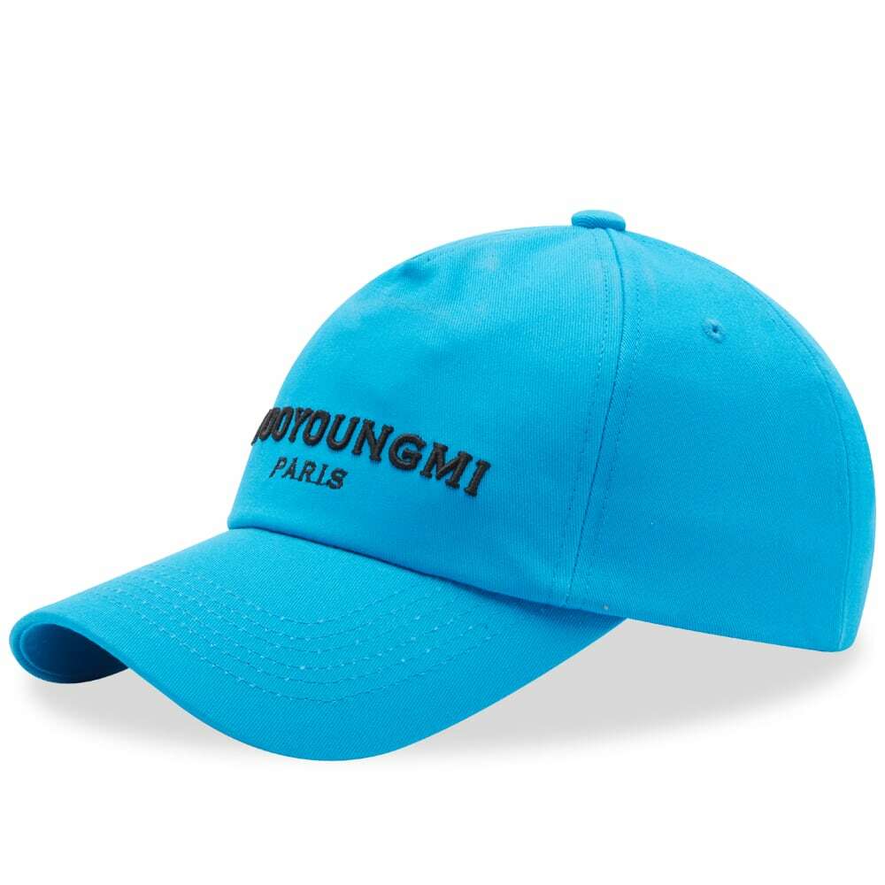 Wooyoungmi Men's Logo Cap in Blue Wooyoungmi