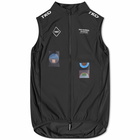 Pas Normal Studios Men's T.K.O. Mechanism Stow Away Gilet in Charcoal