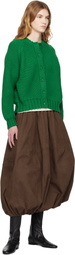 YMC Green Atomic Cardigan
