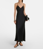 Isabel Marant Nevana satin maxi dress