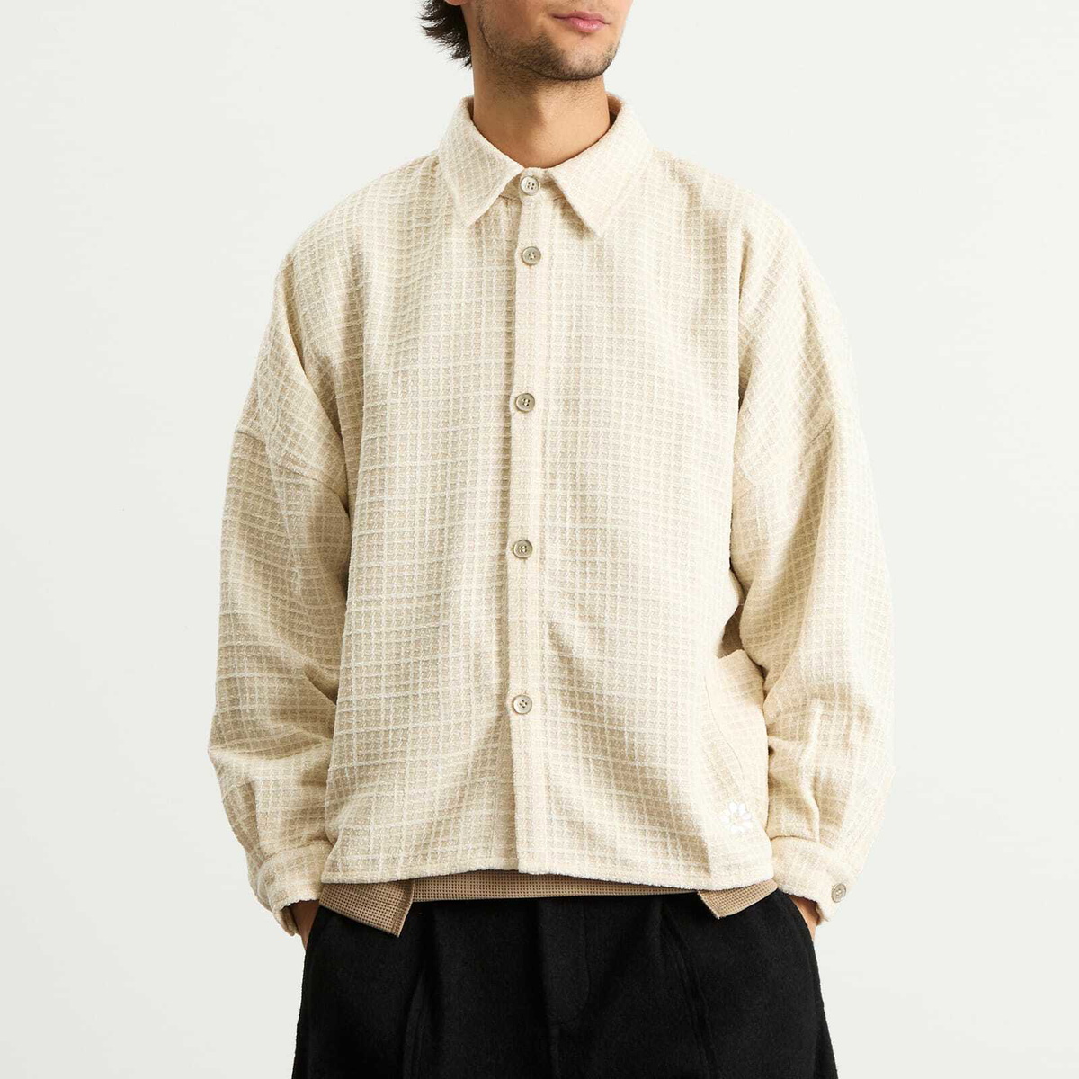 Gander Men's Deans Shirt in Cream