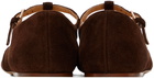 Gabriela Hearst Brown Lola Ballerina Flats