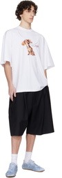 ABRA White Puppy T-shirt