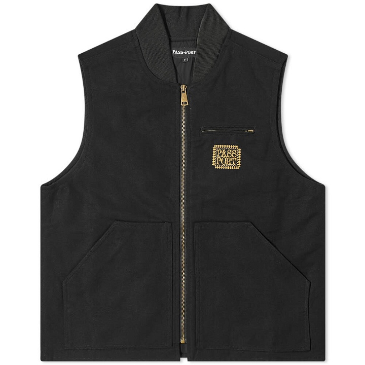 Photo: Pass~Port Men's Tooth & Nail Packers Vest in Tar