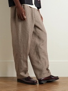 G.H. BASS - Easy Weejuns Larson Glossed-Leather Penny Loafers - Burgundy