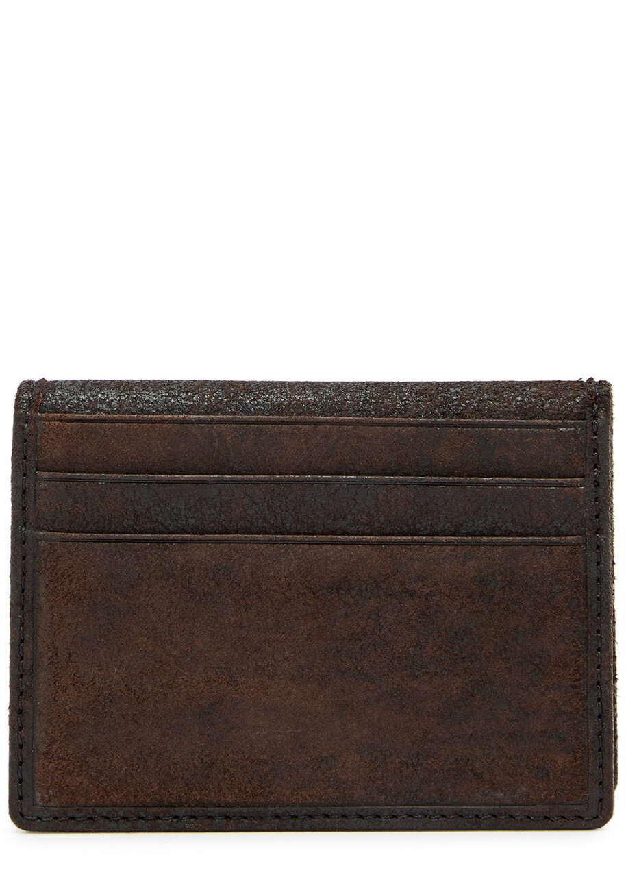 Vivienne Westwood Man Leather Card Holder - Brown - One Size