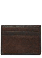 Vivienne Westwood Man Leather Card Holder - Brown - One Size