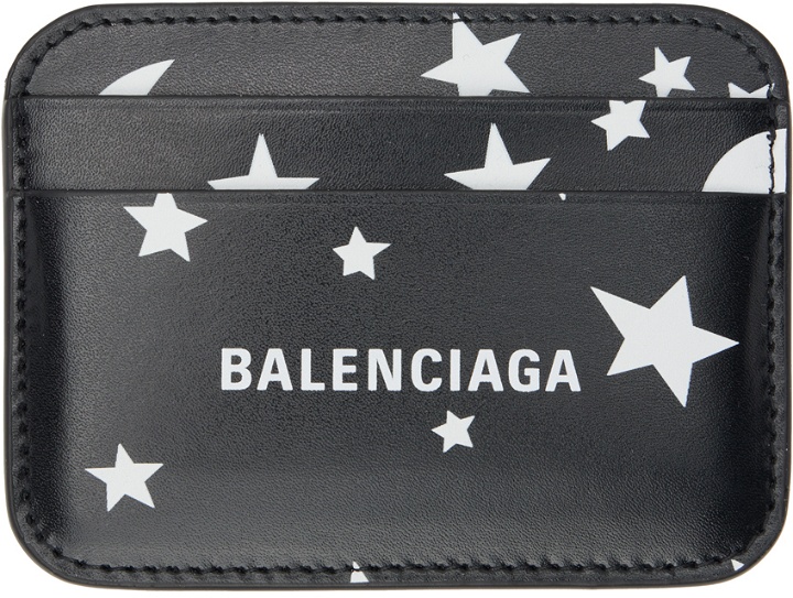 Photo: Balenciaga Black Moon & Stars Card Holder