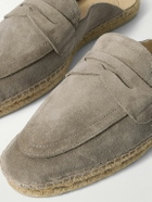 Castañer - Nando Suede Backless Espadrilles - Brown