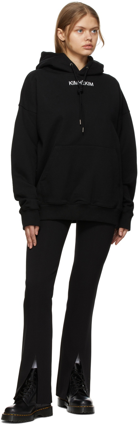 KIMHĒKIM Black Small Logo Hoodie