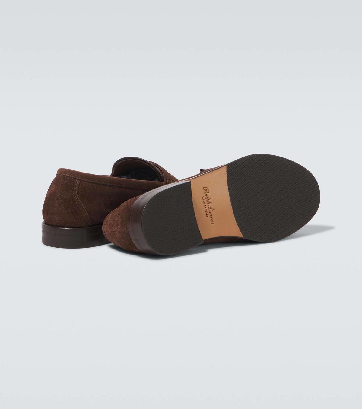 Ralph Lauren Purple Label Suede penny loafers