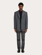 Ferragamo Mens Single breasted blazer in Grey