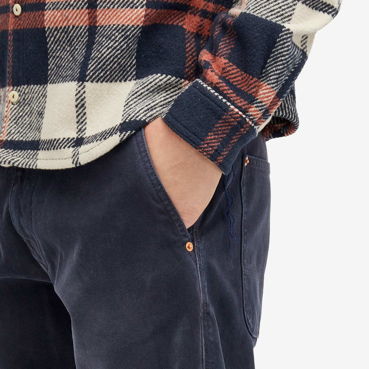 Dubbleware Men's Belmont Carpenter Pants in Navy