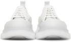 Alexander McQueen Off-White Mesh Tread Slick Low Sneakers
