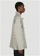 Engineered Garments - Tibet Striped Jacket in Grey