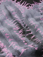 Stussy - Desert Bloom Printed Cotton-Blend Jersey Sweatshirt - Black