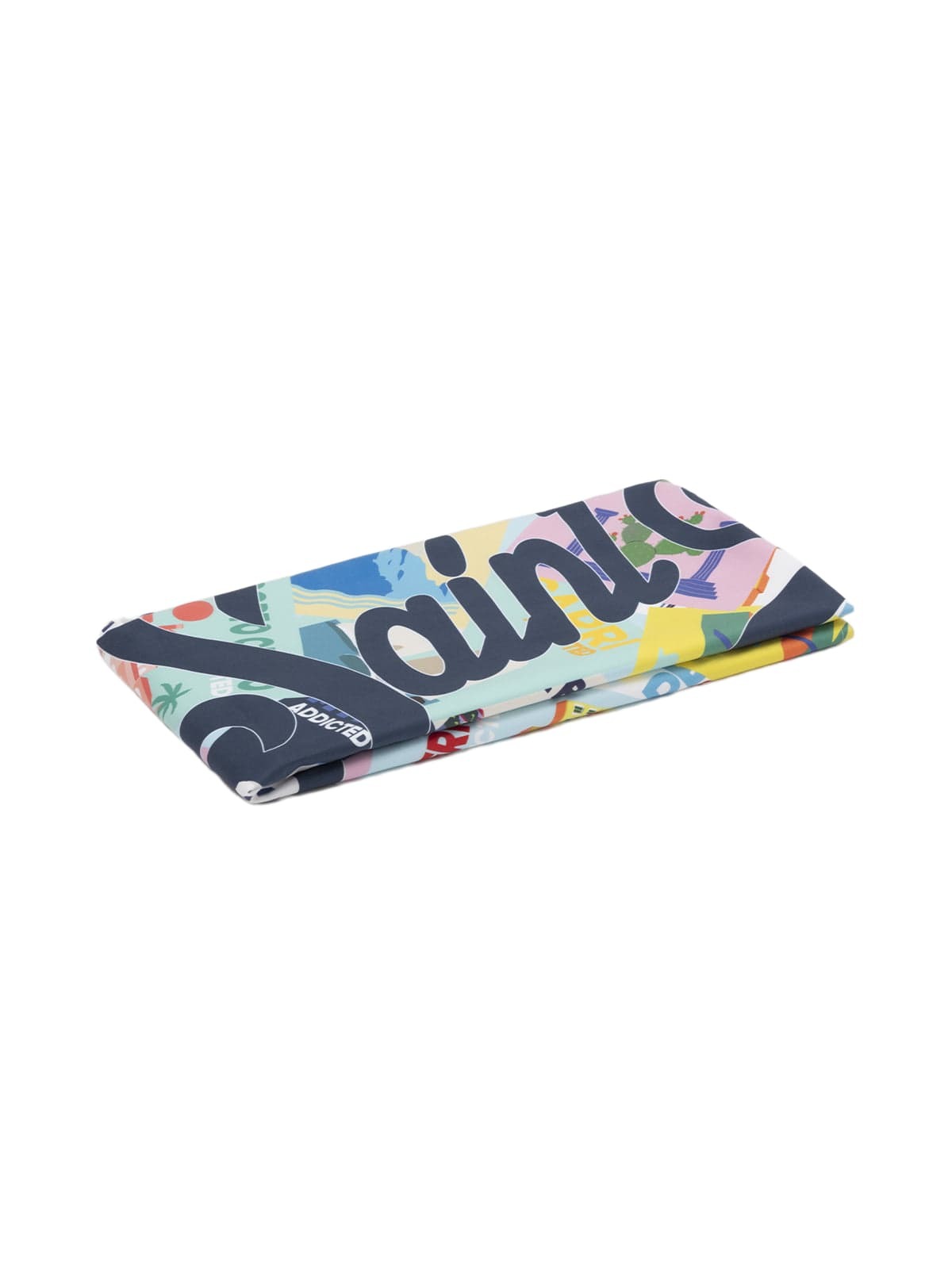 MC2 Saint Barth Microfiber Postcard Print Beach Towel Aidan