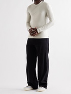 RICK OWENS - Banana Layered Virgin Wool Sweater - Neutrals - XS