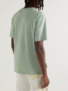 MCQ - Logo-Appliquéd Printed Cotton-Jersey T-Shirt - Green