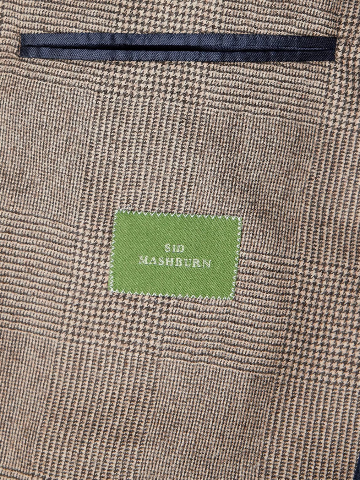 Sid Mashburn - Ghost Prince of Wales Virgin Wool Suit Jacket - Brown