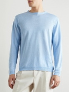 Anderson & Sheppard - Linen Sweater - Blue