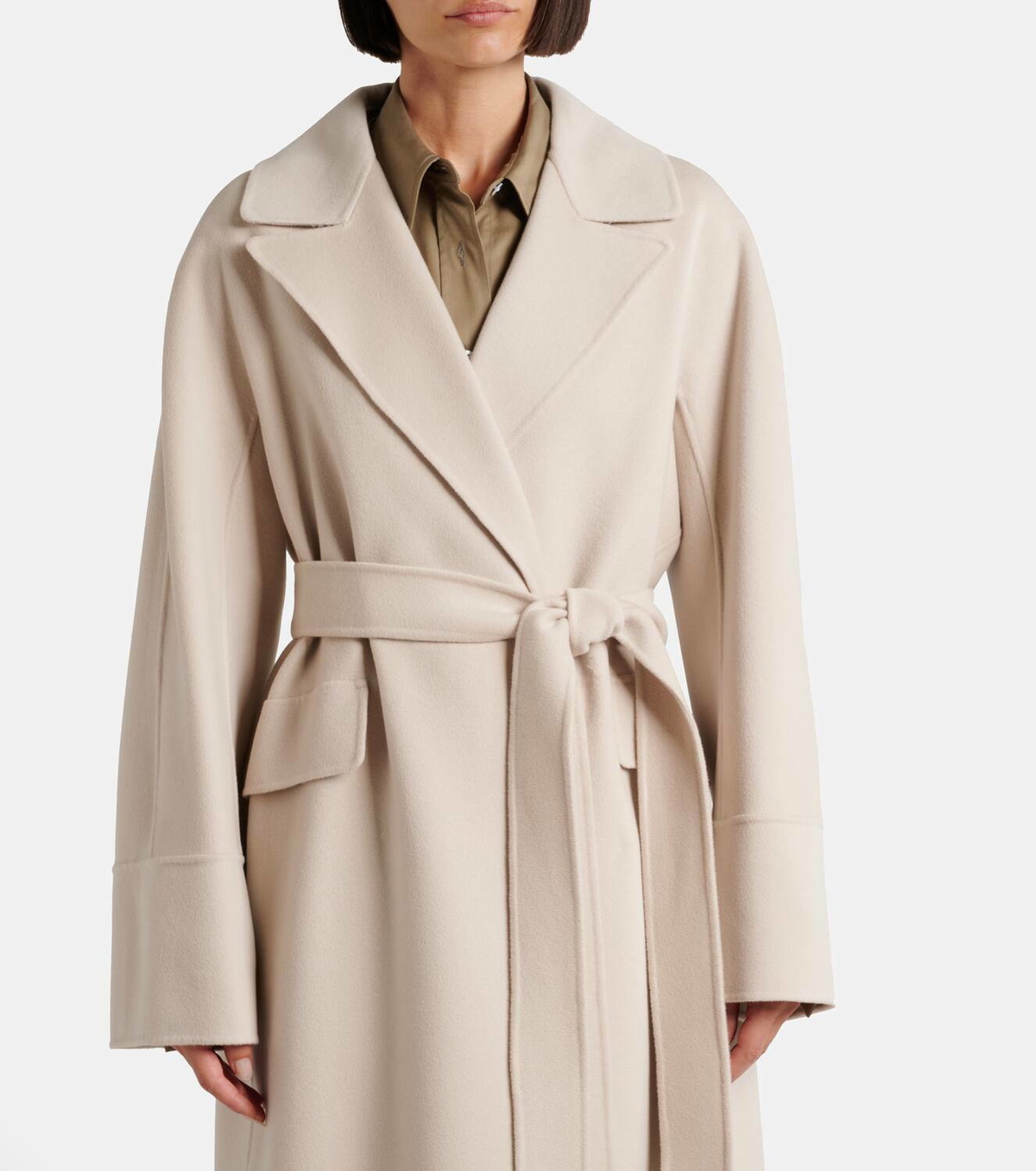 【送料 関税込】’S Max Mara Malika wool wrap coat S Max Mara Malika wool wrap coat S Max Mara