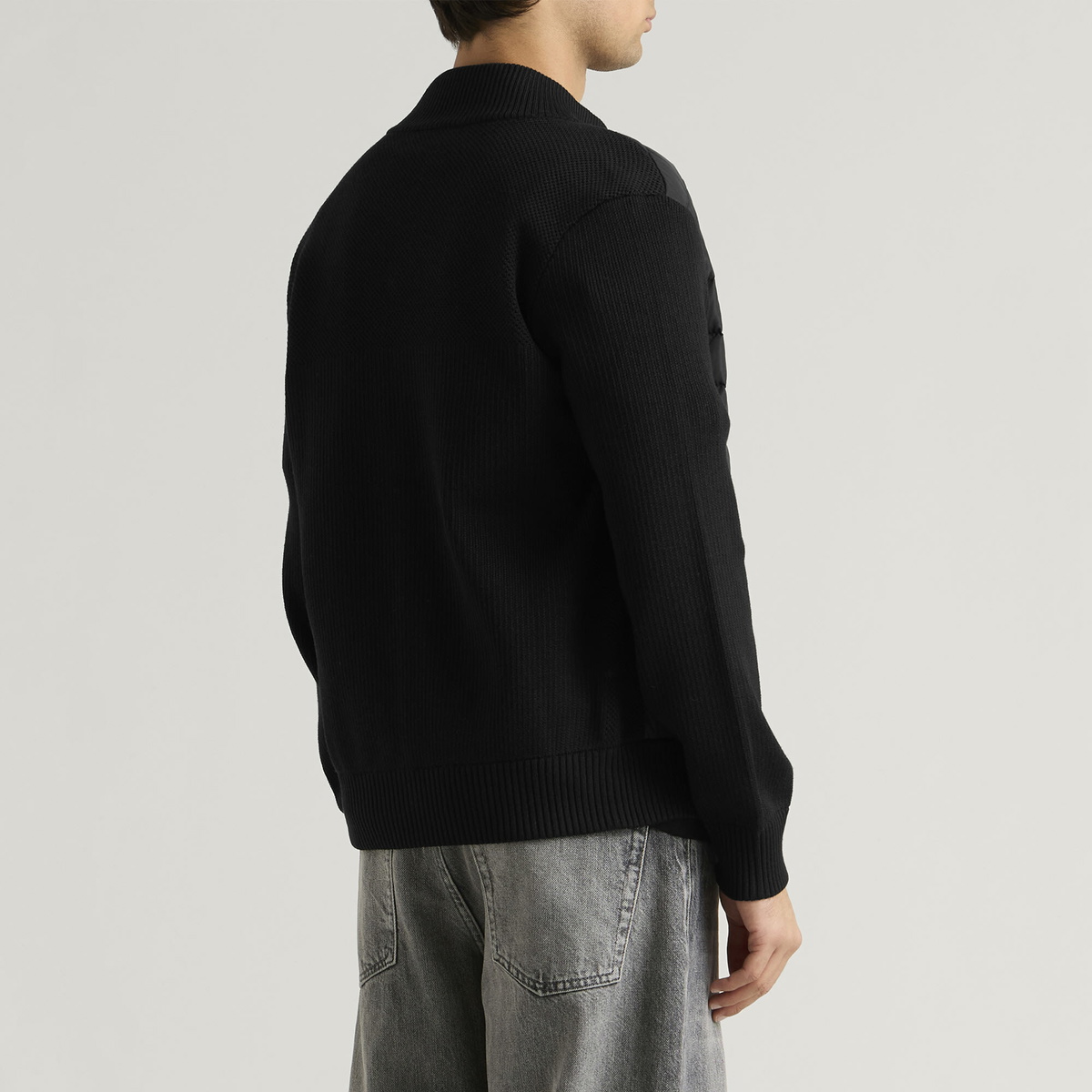 Canada Goose Men's Hybridge Knit Jacket in Black