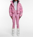 Moncler Genius - x Naj-Oleari 3 Moncler Grenoble printed turtleneck ski top