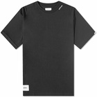 WTAPS Men's 9 WTVUA Collar Logo T-Shirt in Black