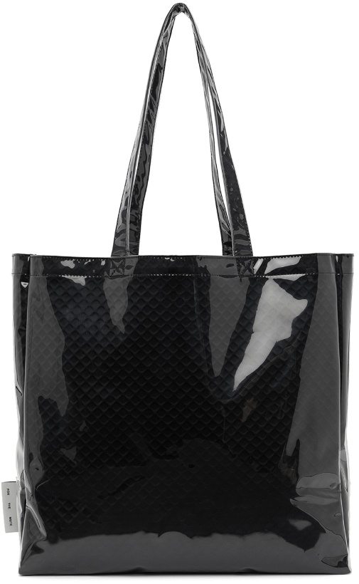 Photo: Song for the Mute SSENSE Exclusive Black Folded Tote Bag