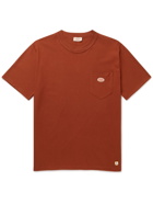 Armor Lux - Callac Logo-Appliquéd Organic Cotton-Jersey T-Shirt - Orange