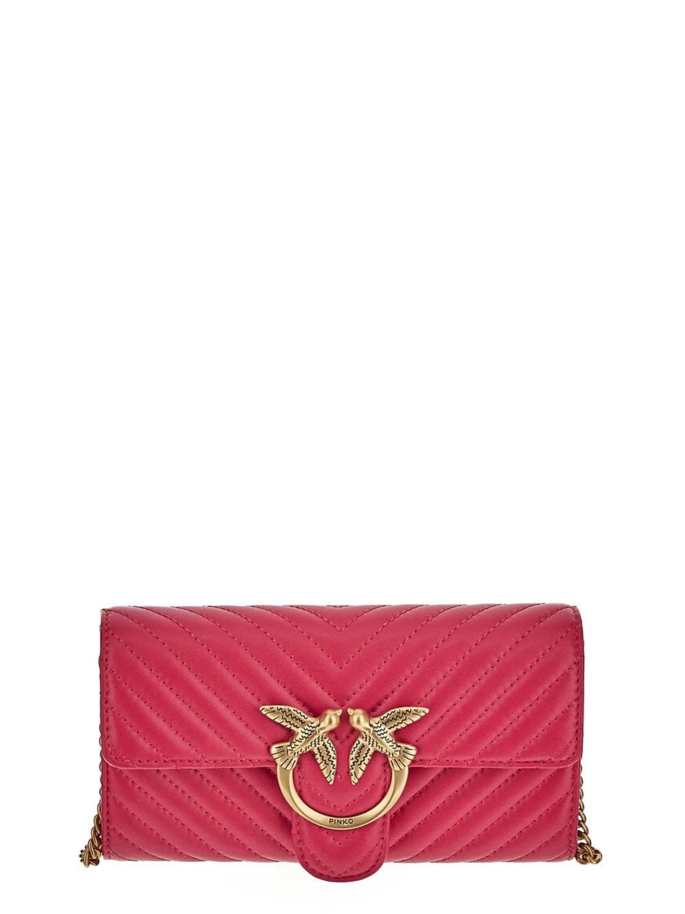 Pinko Women's Leather Wallet Pink