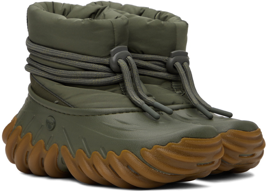 Crocs Khaki Echo Boots