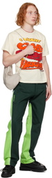 Robyn Lynch Green Paneled Jeans