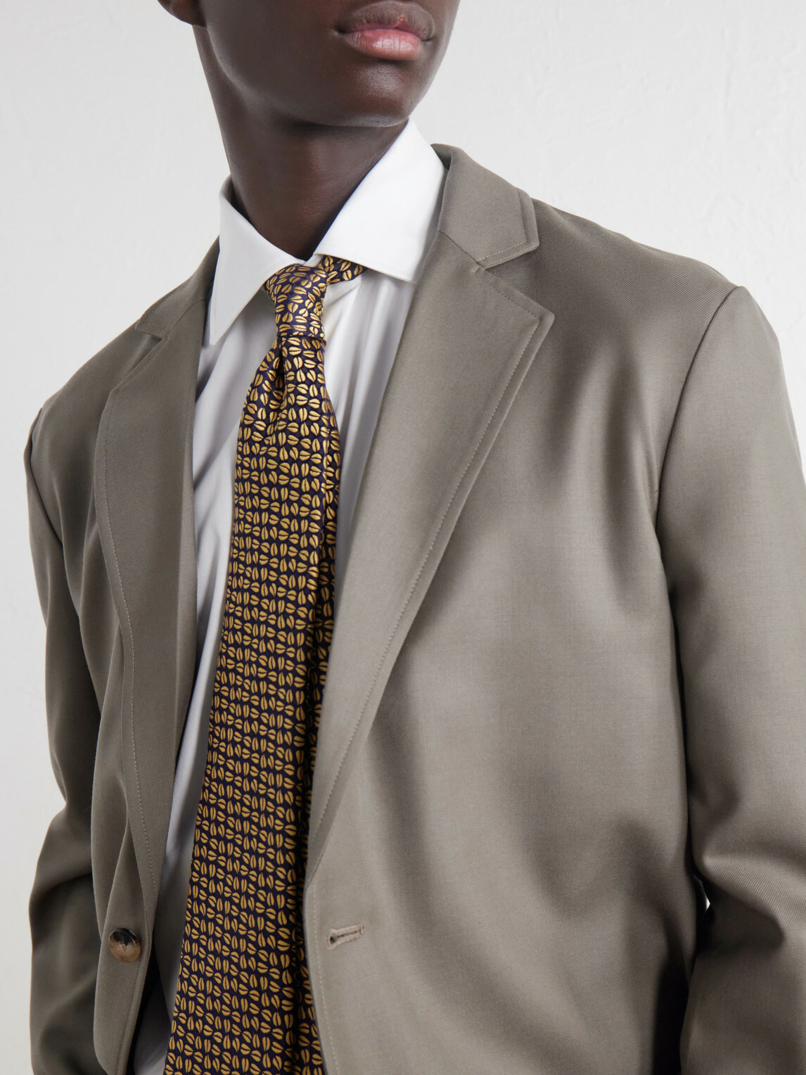 De Bonne Facture - Writers Virgin Wool Suit Jacket - Green