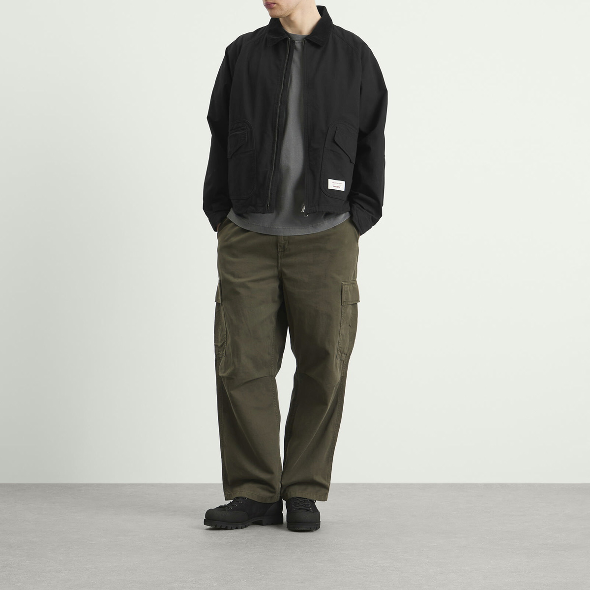 thisisneverthat Men's x GORE-TEX WINDSTOPPER Gear Jacket in Black
