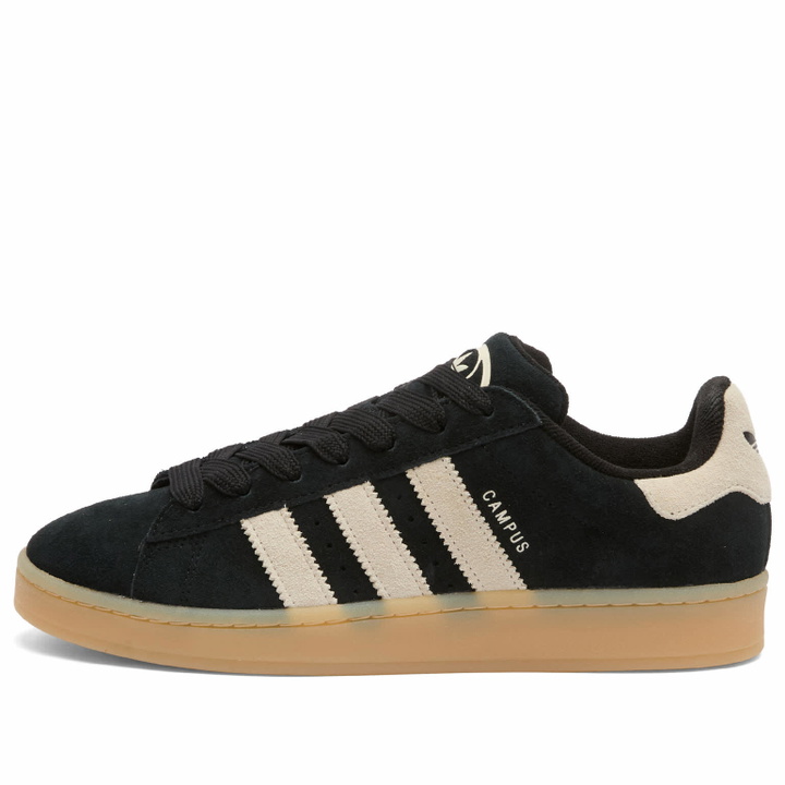 Photo: Adidas Campus 00s in Core Black/Cream White