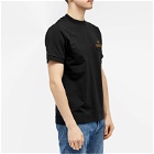 Fred Perry Men's Loopback Jersey Pocket T-Shirt in Black