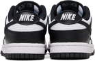 Nike White & Black Dunk Low Sneakers