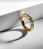 Marina B Trisolina 18kt gold ring with tourmalines
