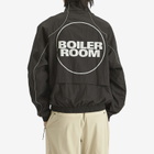 Boiler Room Men's Shell Track Jacket in Black