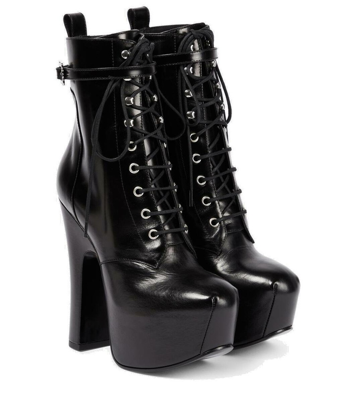 Photo: Vivienne Westwood Leather platform ankle boots